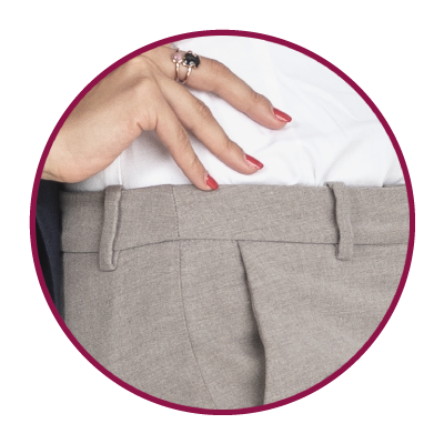 Kalhoty pro ženy - prvek konfigurace